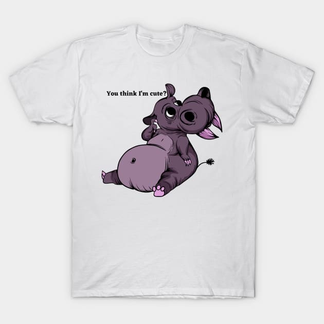 I'M A CUTIE PIE T-Shirt by DZHotMess